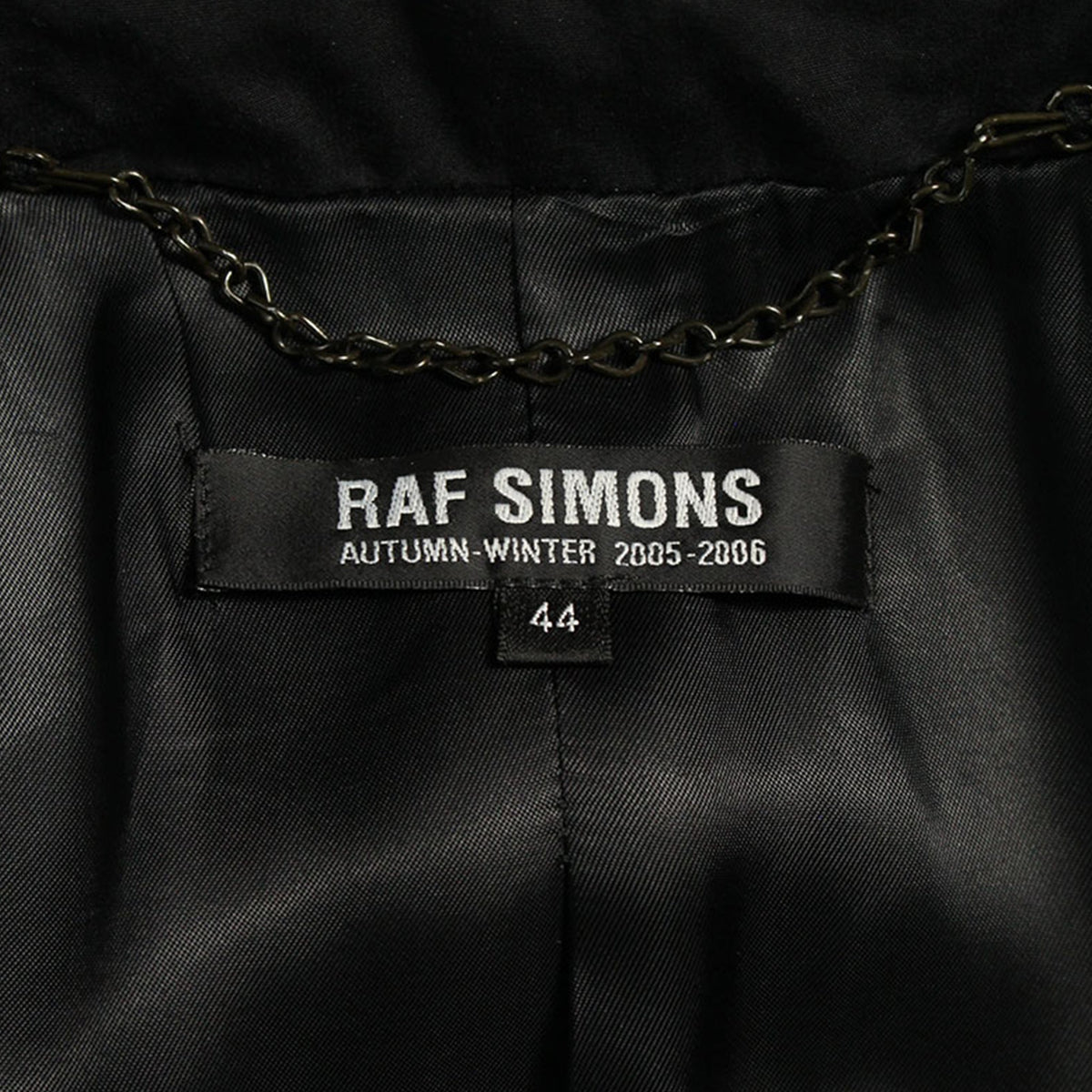 Raf Simons 2005 A/W Black Jacket Size 44