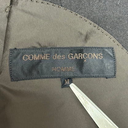 COMME des GARCONS HOMME 80s Brown Wool DB Jacket Size M