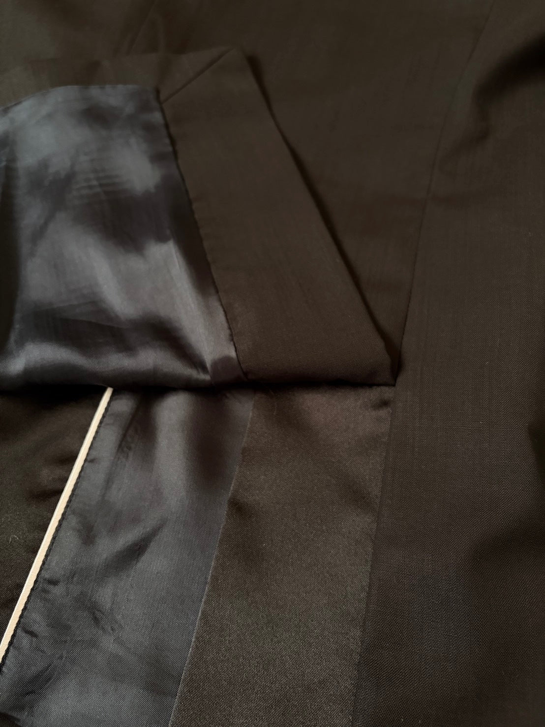 KRISVANASSCHE Virgin Wool Asymmetric Tailored Blazer Size 48