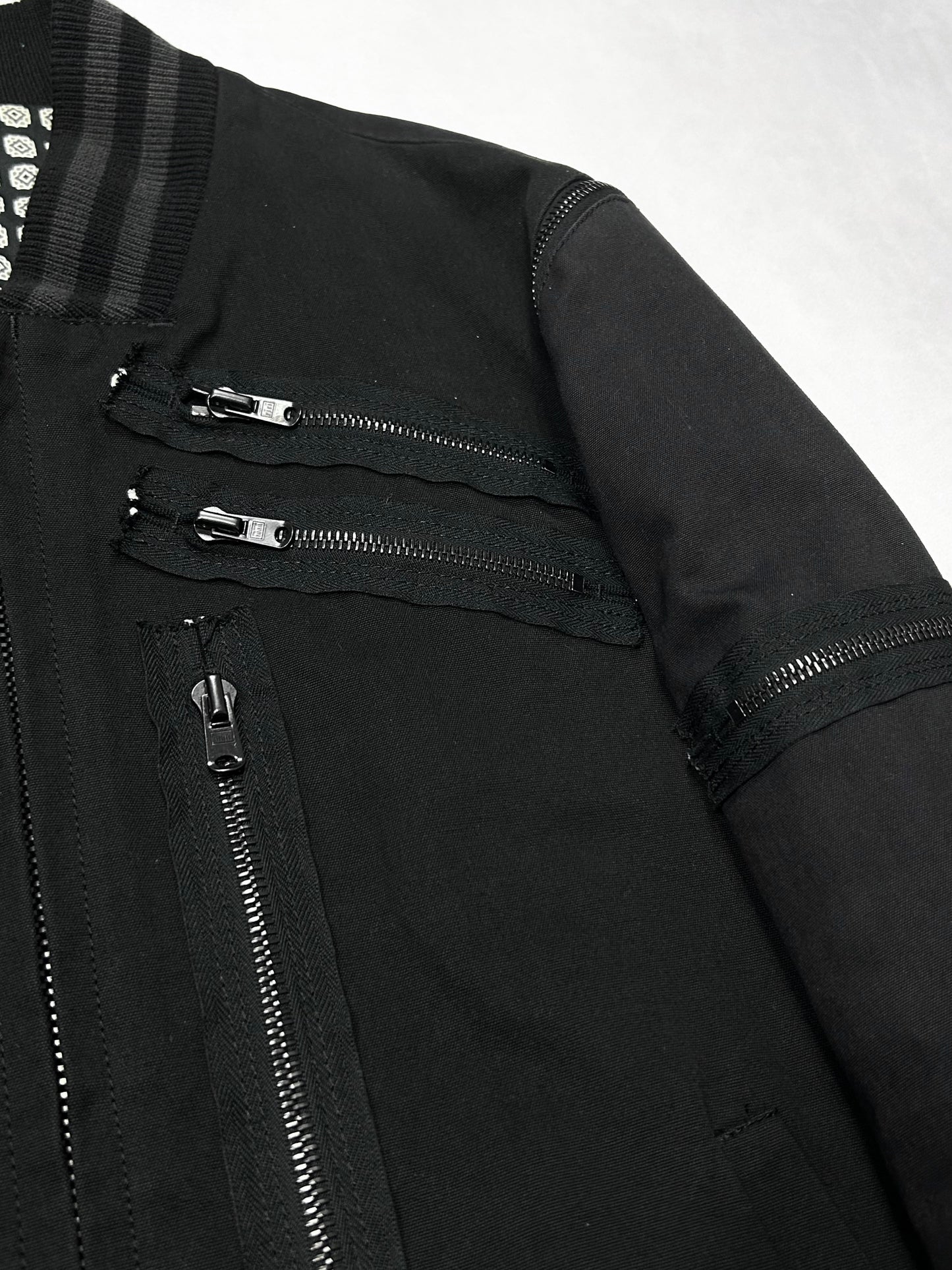 Number (N)ine S/S2004 zip decorated blouson Size 2