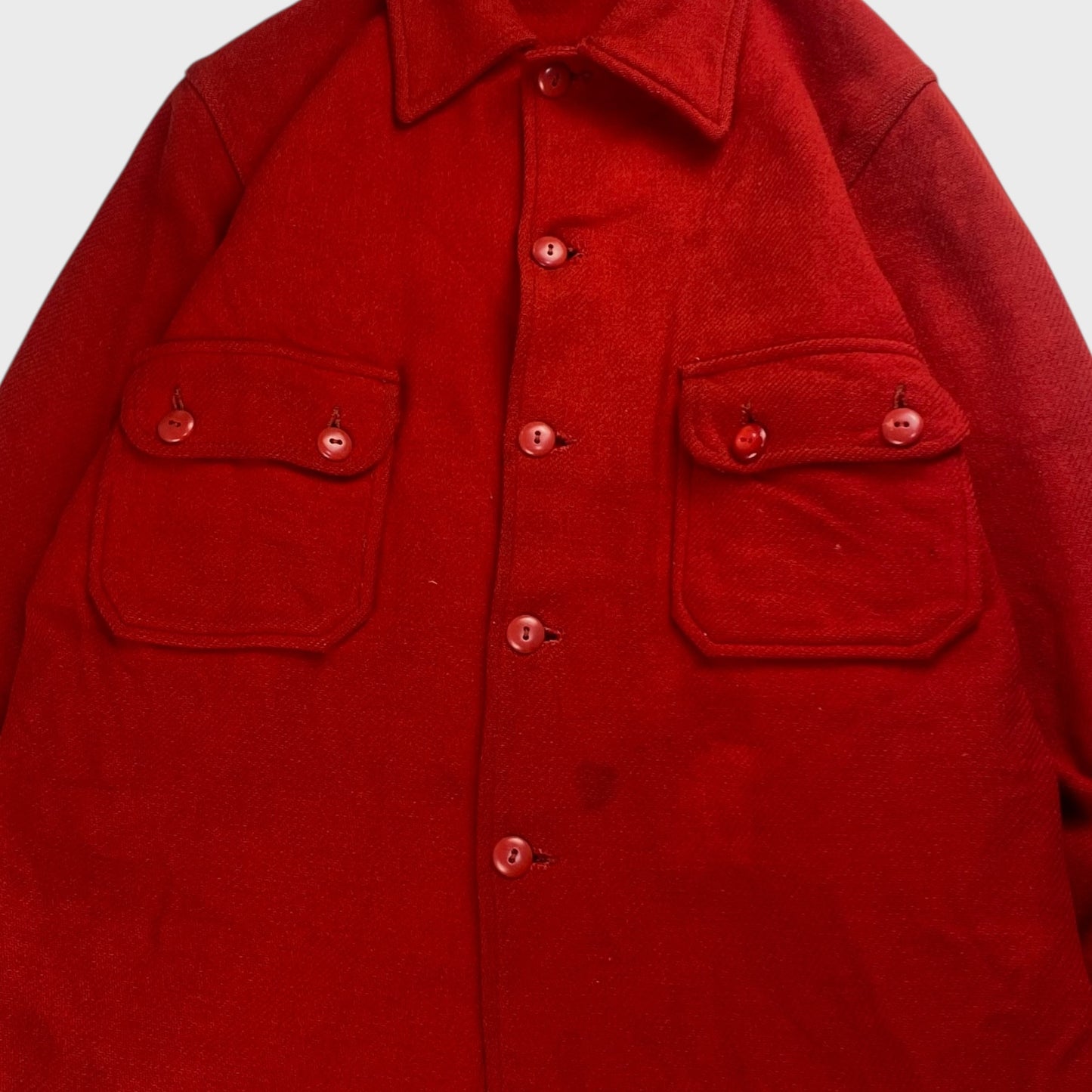 BOY SCOUTS AMERICAN 60s Wool Jacket Red Size M