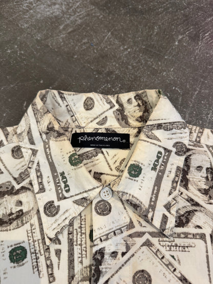 PHENOMENON White Cotton Long Sleeve Shirt Size L