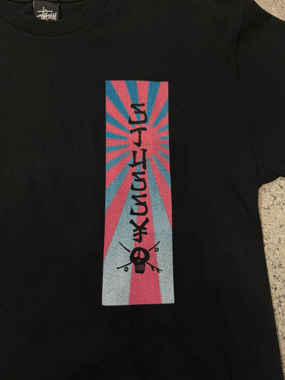 SASQUATCHfabrix x Stussy 30th T-Shirt Black Size M