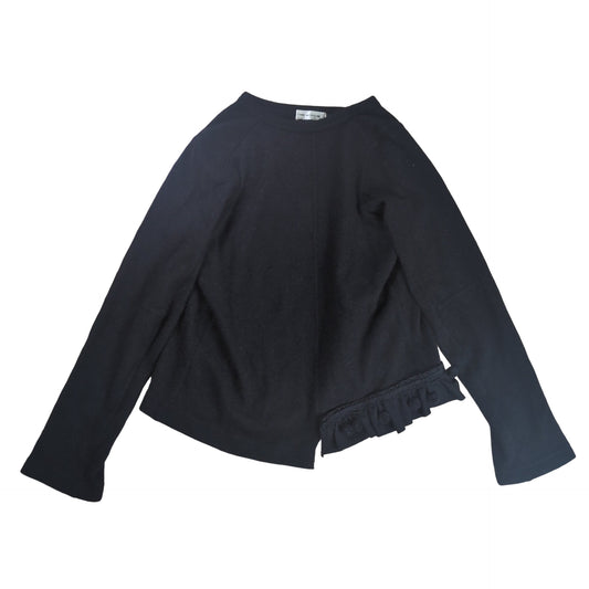 Comme des Garcons Angola Blend Frill Sweater