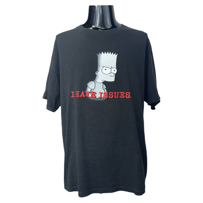 The Simpsons I HAVE ISSUES T-Shirt Size XL