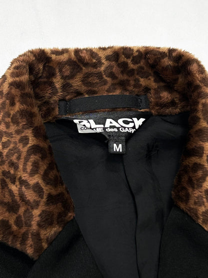 Comme des Garcons Leopard Flap Ester Tailored Jacket Size M