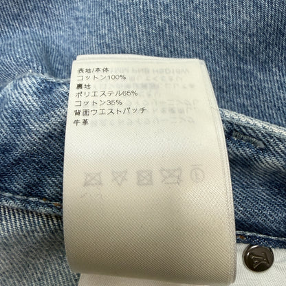 LOUIS VUITTON 25SS Monogram Skate Denim Pants Size 31