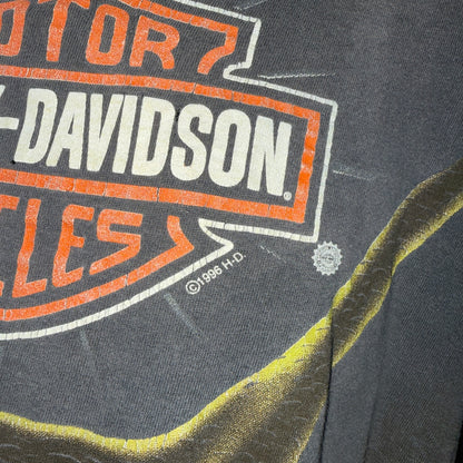 HARLEY-DAVIDSON 90s Eagle Eyes Single Stitch T-Shirt Size L
