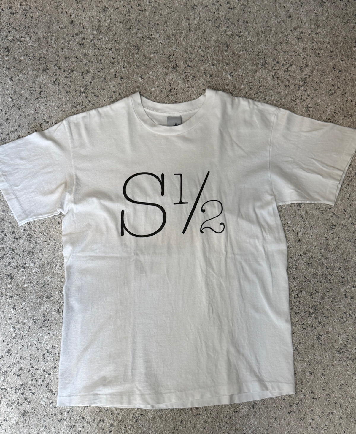 STUSSY x FINESSE "S1/2" T-Shirt White Size L