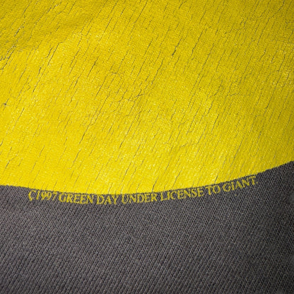 GREEN DAY 90s Vintage "Nimrod." Album Art Green Size XL