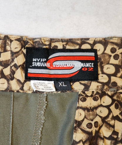 SUBWARE NYJP shorts 00s Khaki Cotton Size XL