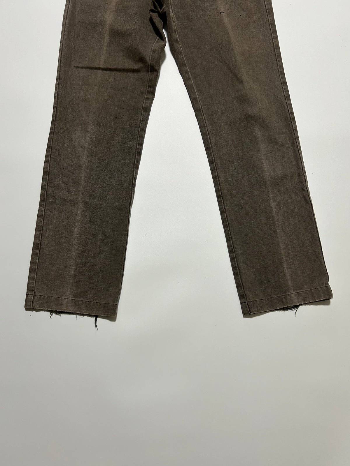 C.P.COMPANY AW07 Distressed Pants Brown Size 46
