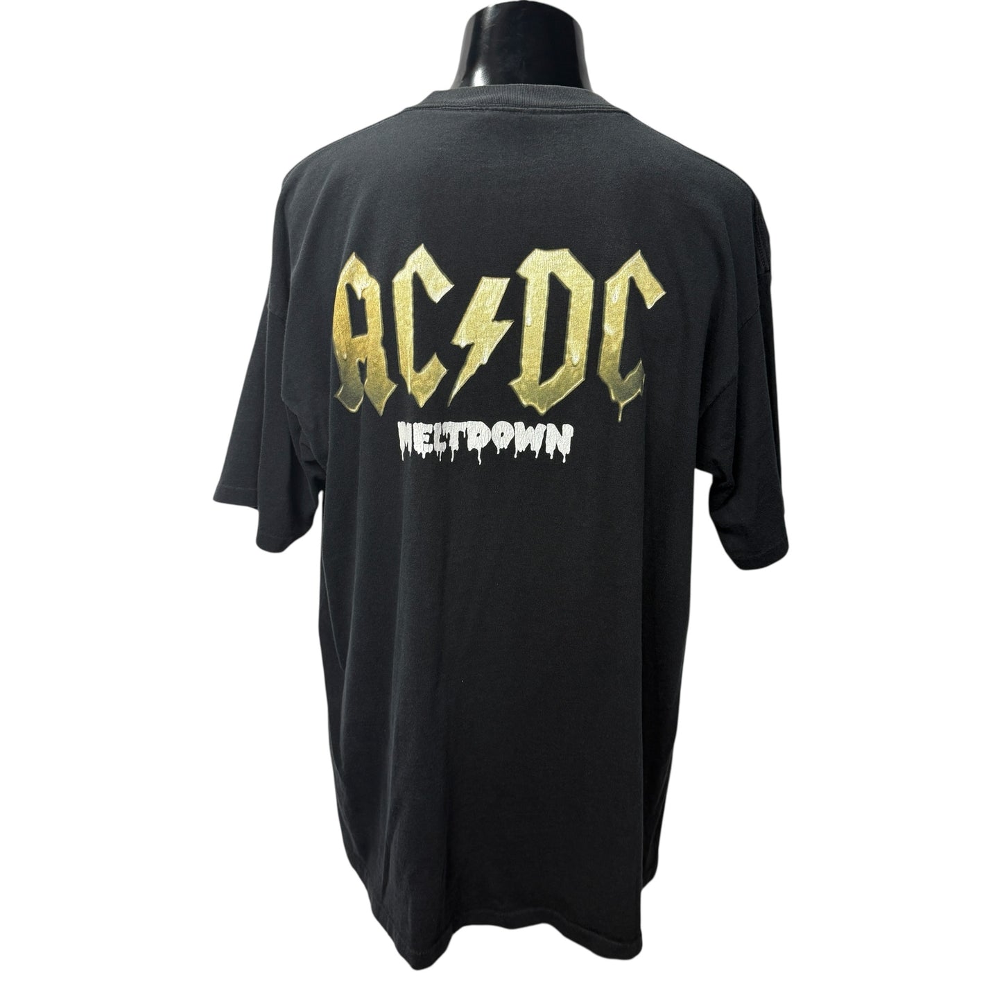 AC/DC MELTDOWN Vintage T-Shirt Size XL