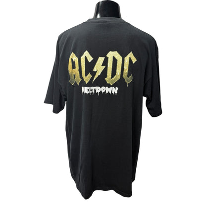AC/DC MELTDOWN Vintage T-Shirt Size XL