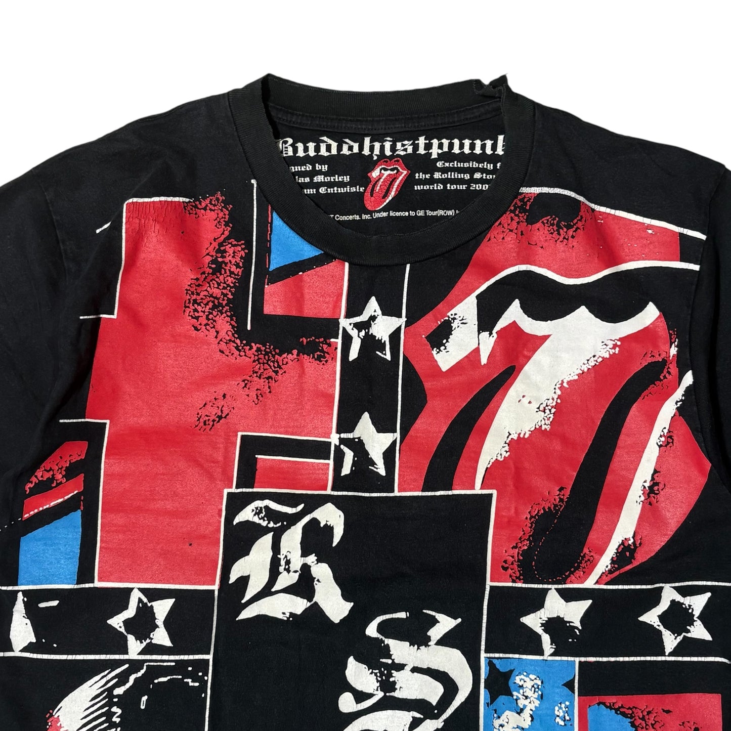 Vintage Buddhist Punk 2002 Black T-Shirt Size S