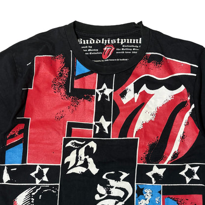 Vintage Buddhist Punk 2002 Black T-Shirt Size S
