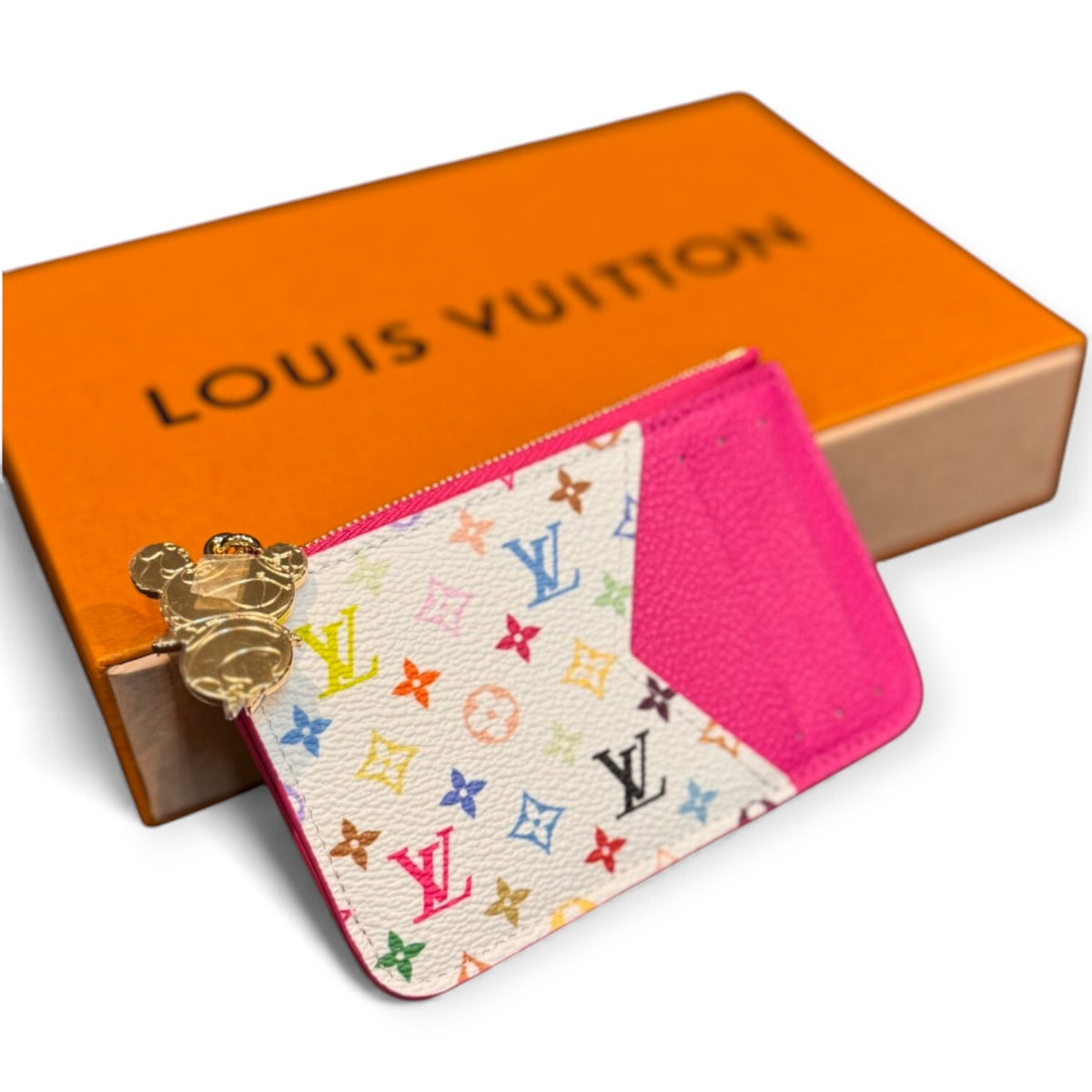 Louis Vuitton Card Case Pink