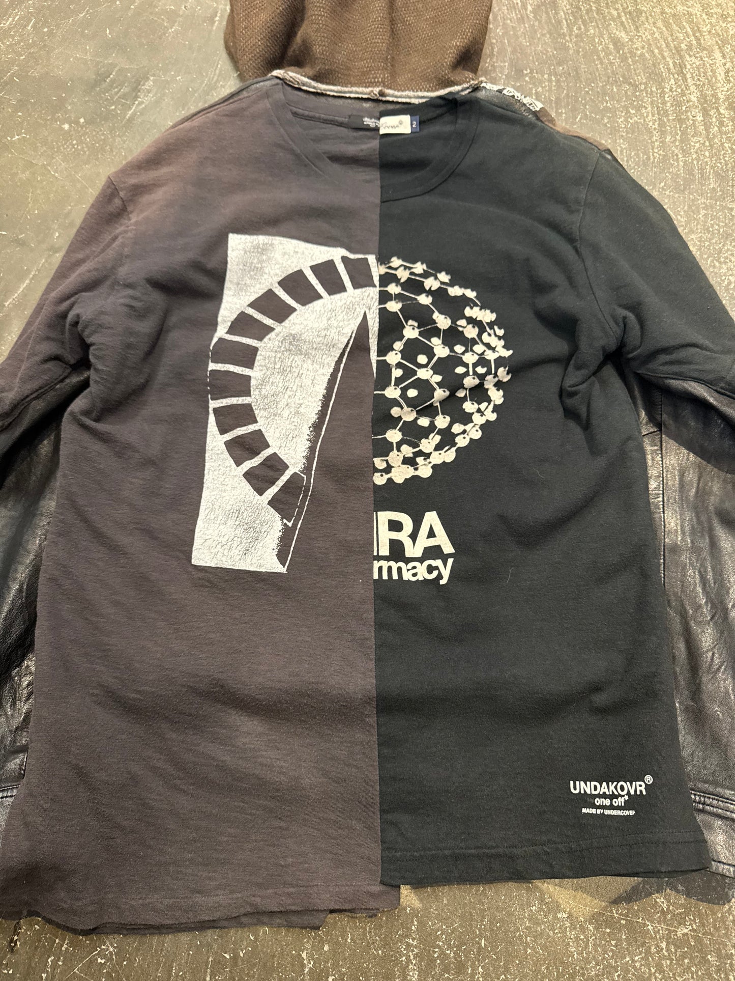 Undercover Black "One Off" Long Sleeve Top