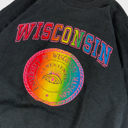 SIGNAL 90s Sweatshirt Black Size XL