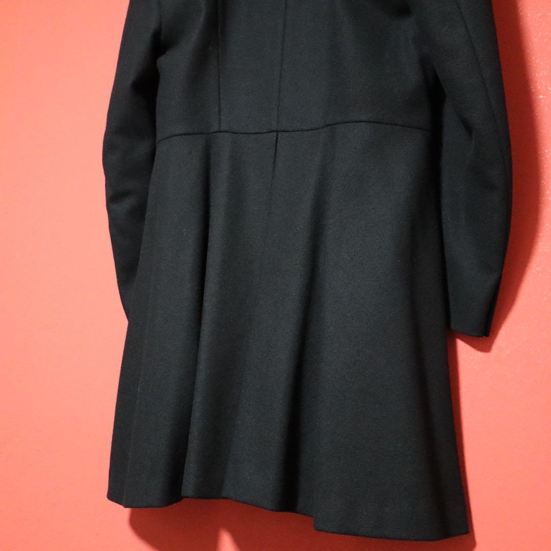 Comme des Garcons 80s Vintage Black Pleated Wool Size FREE