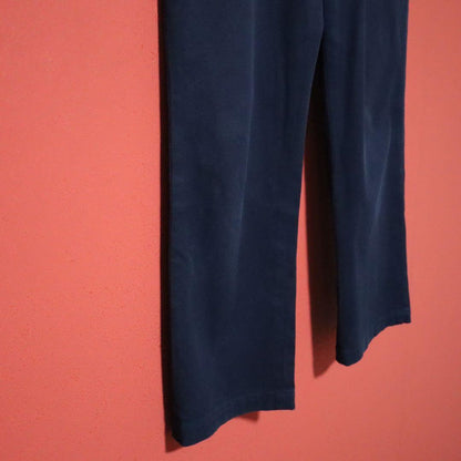 Issey Miyake 99SS Blue Cotton Wide Chino Pants Size M