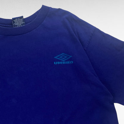 Umbro 90s Short Sleeve T-Shirt Blue Size L