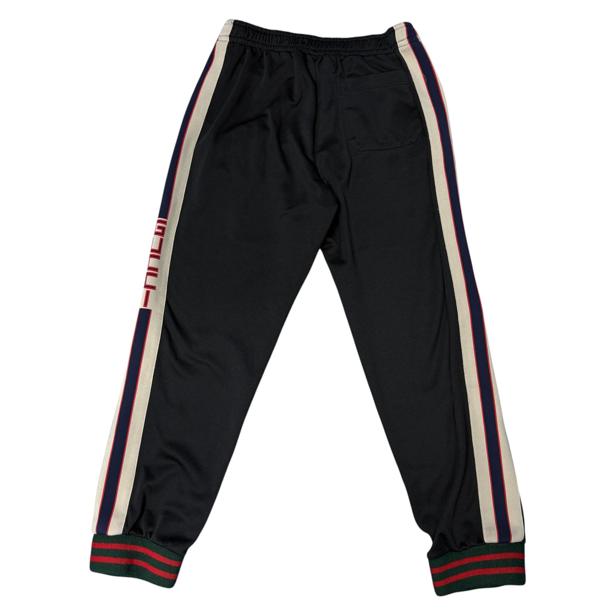 GUCCI Logo Tape Web Stripe Track Pants Sweatpants Size XS