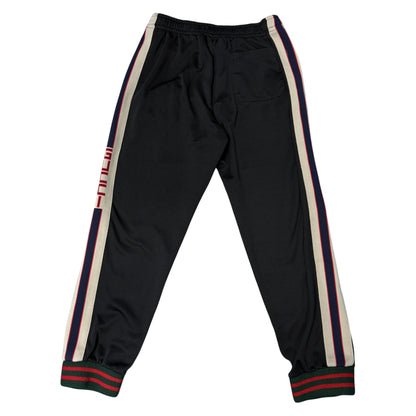 GUCCI Logo Tape Web Stripe Track Pants Sweatpants Size XS