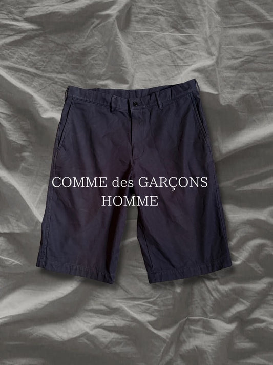 COMME des GARÇONS HOMME SS12 Cotton Chino Shorts Size S