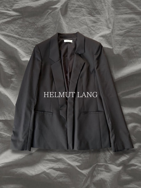 HELMUTLANG SS16 Fine Wool Asymmetry Blazer XS Size 34S