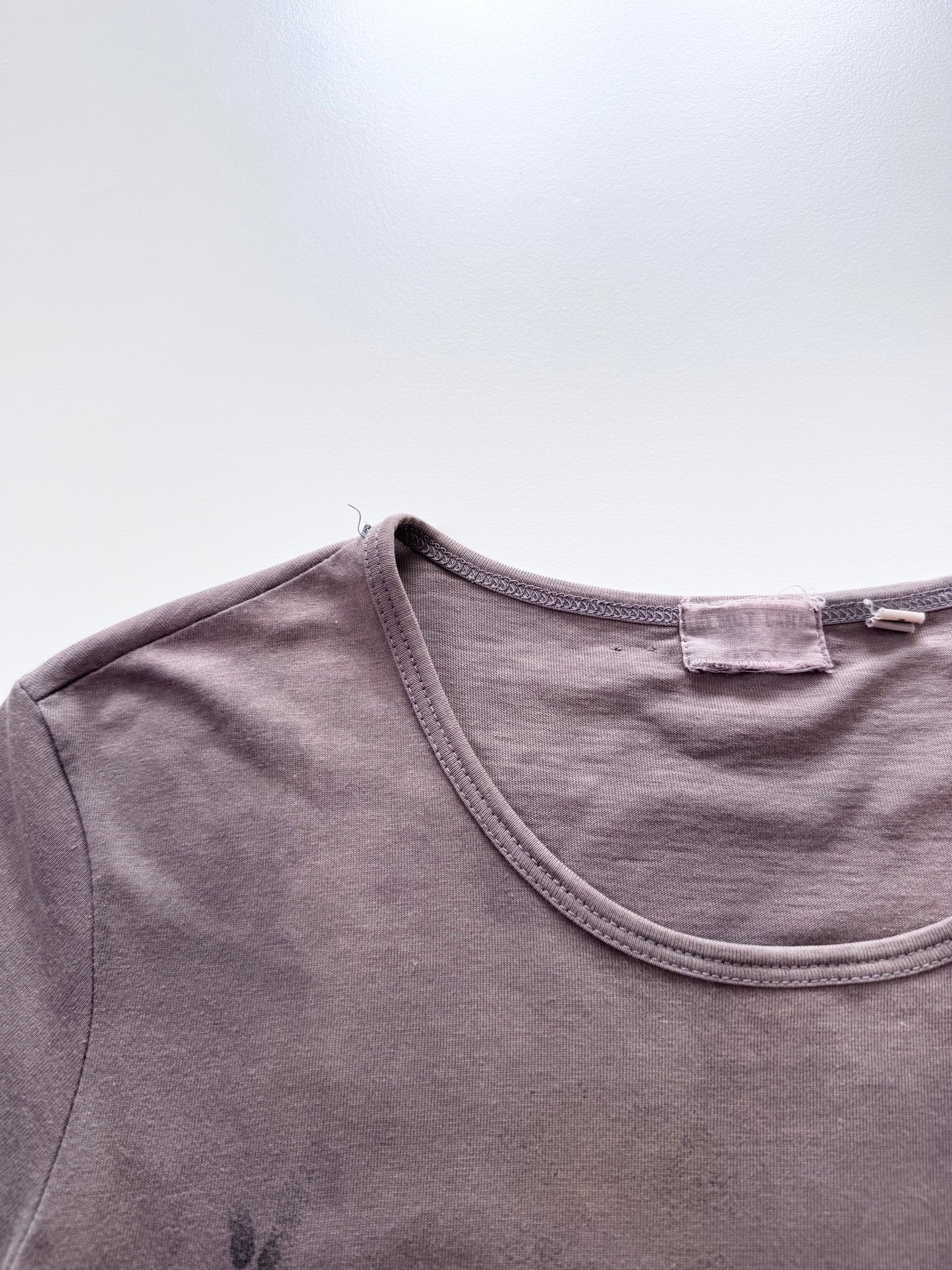 Helmut Lang 1999 SS Brown Short Sleeve Shirt Size XS