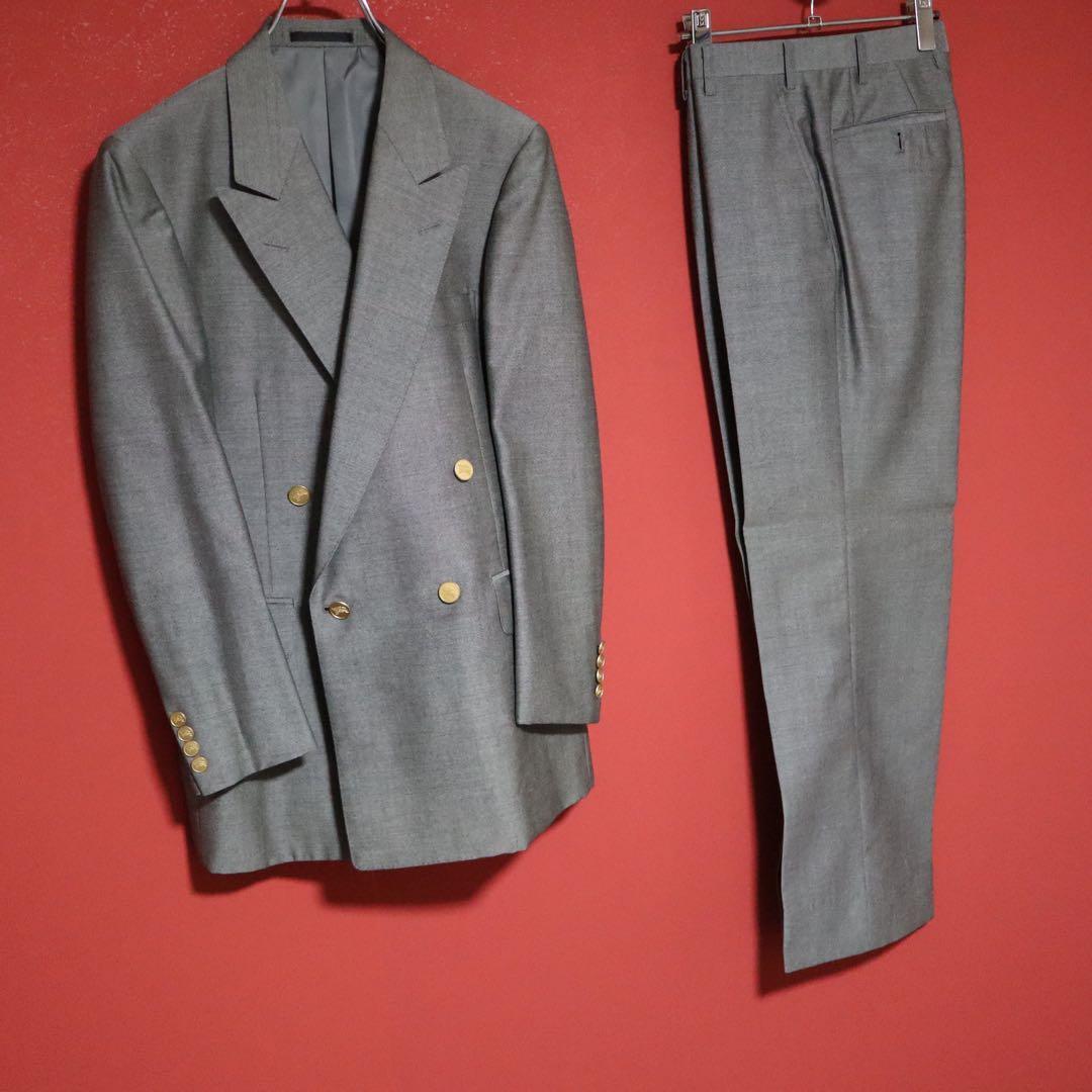 Vintage Burberrys Double-Breasted Wool-Mohair Jacket Size XS