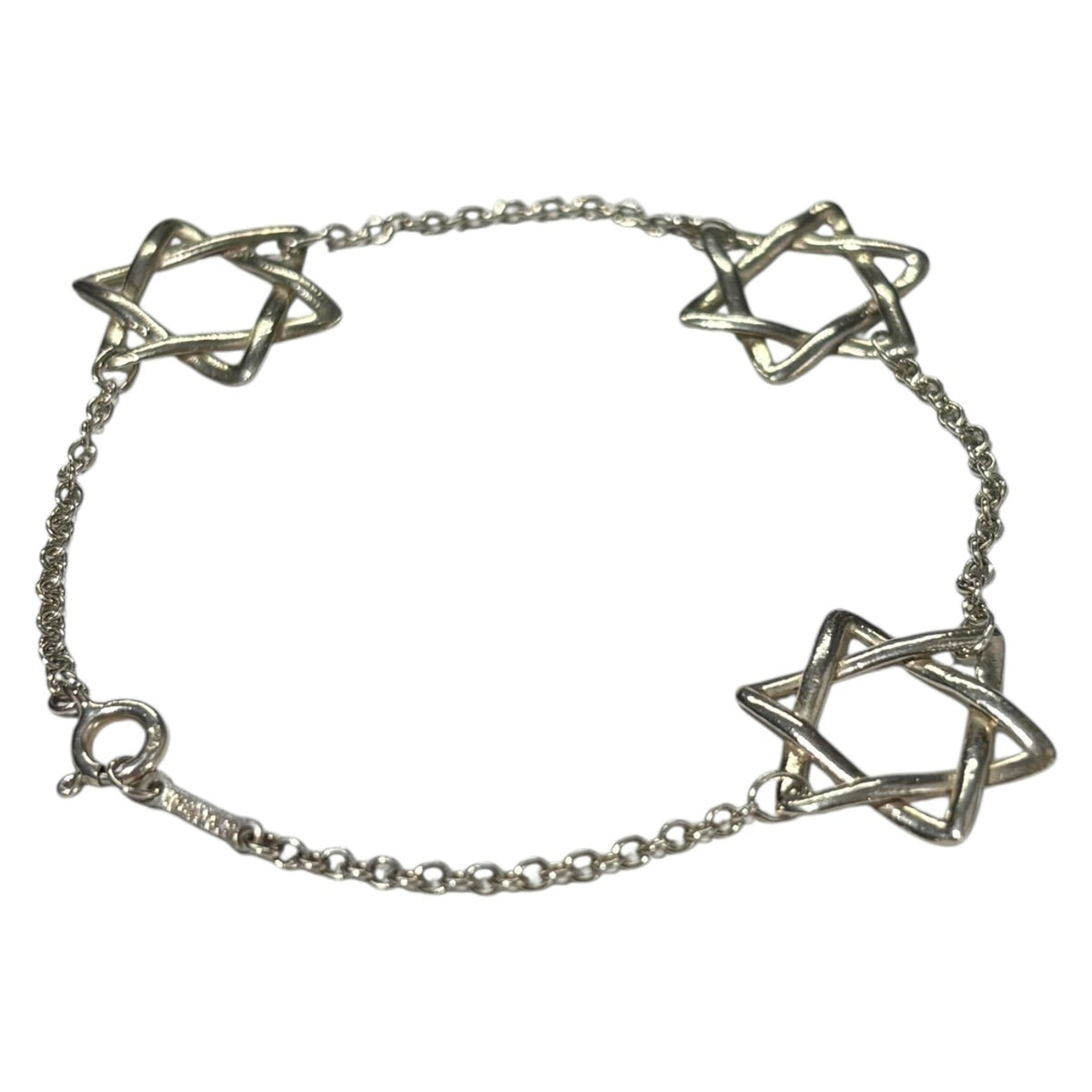 TIFFANY & CO. Elsa Peretti 3-Star Silver Bracelet