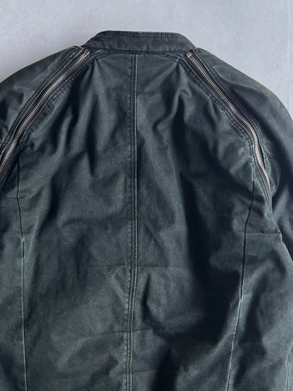 Diesel Green Gimmick Cotton Jacket Size L