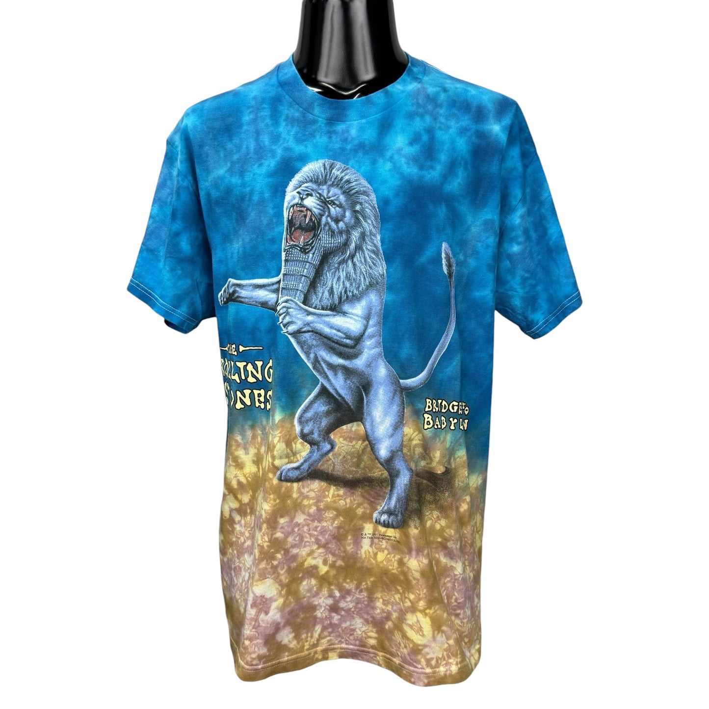THE ROLLING STONES 97 Bridges To Tie-Dye T-Shirt Size XL