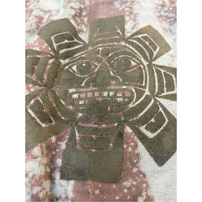 RED HOT CHILI PEPPERS Tie-Dye Long Sleeve Band Merchandise Red Size XL