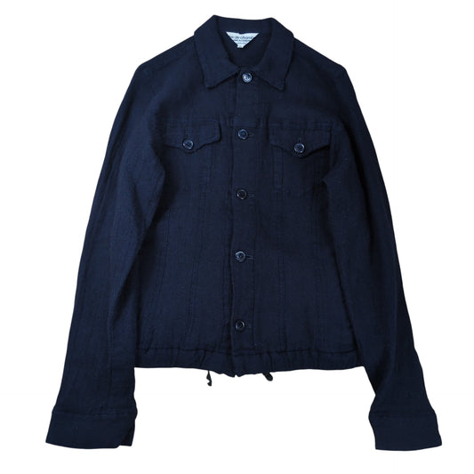 COMME des GARCONS 03AW robe de chambre Jacket Navy Size M