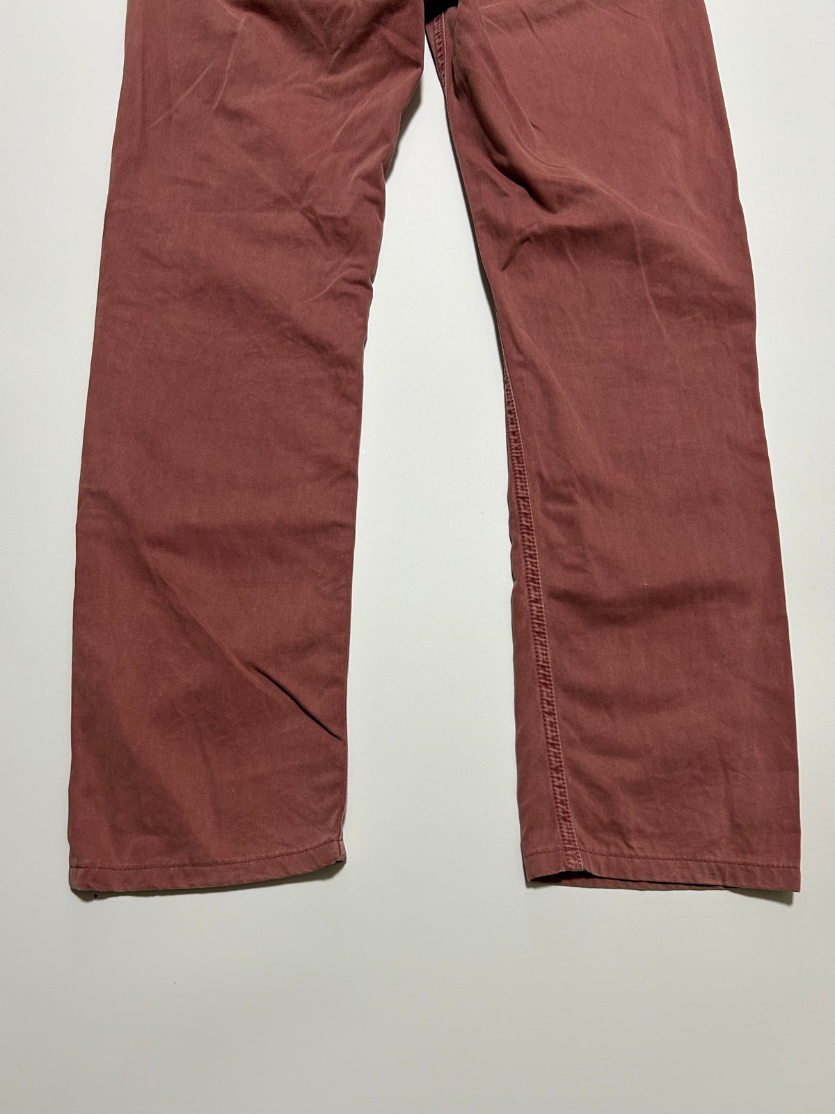 MARTIN MARGIELA AW05 Faded Pink Garment Dye Trousers Size 44