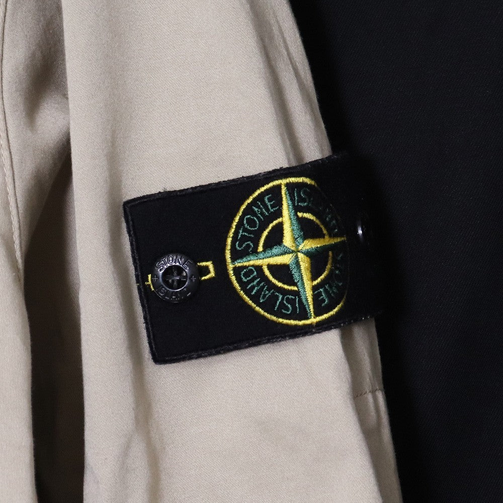 STONE ISLAND Full Zip Shirt Jacket Sand Size XL