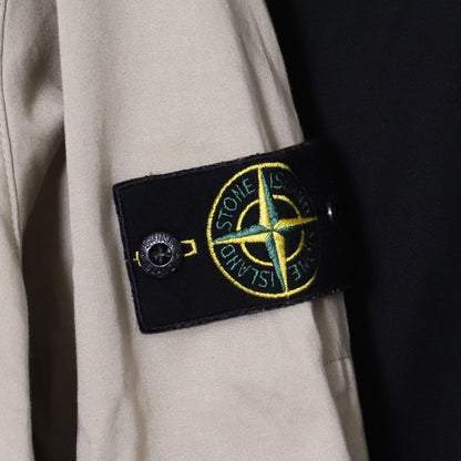 STONE ISLAND Full Zip Shirt Jacket Sand Size XL