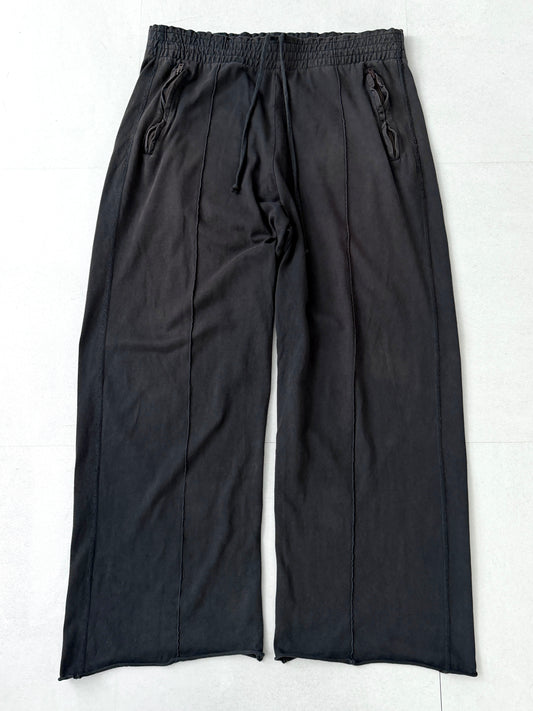 Acne studios Faded Black Zip Pocket Sweat Pants