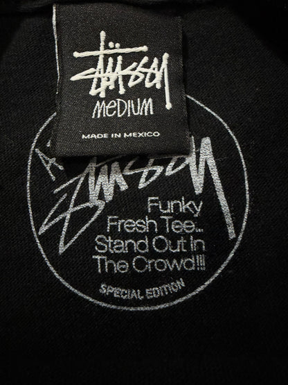 SASQUATCHfabrix x Stussy 30th T-Shirt Black Size M