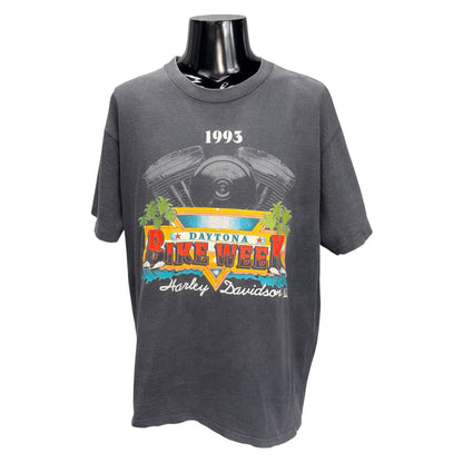 HARLEY-DAVIDSON 90s Vintage Daytona Bike Week 1993 Size XL