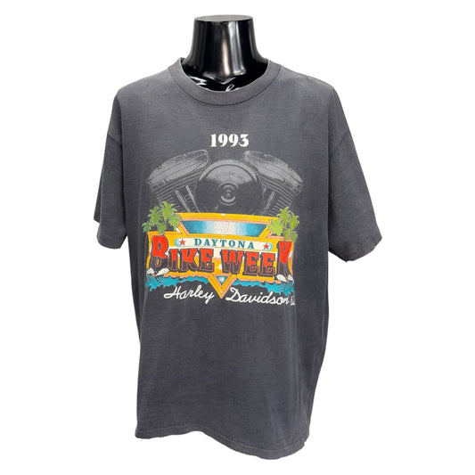 HARLEY-DAVIDSON 90s Vintage Daytona Bike Week 1993 Size XL