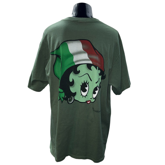 BETTY BOOP ITALIAN GIRLS T-Shirt Size XL