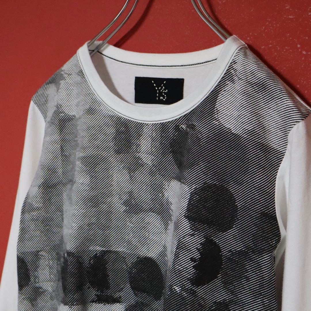 Yohji Yamamoto 24SS Polka Dot Pigment Long Sleeve Shirt Size 2