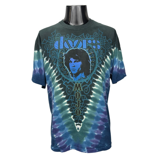 THE DOORS 00s Jim Morrison Tie-Dye T-Shirt Size L