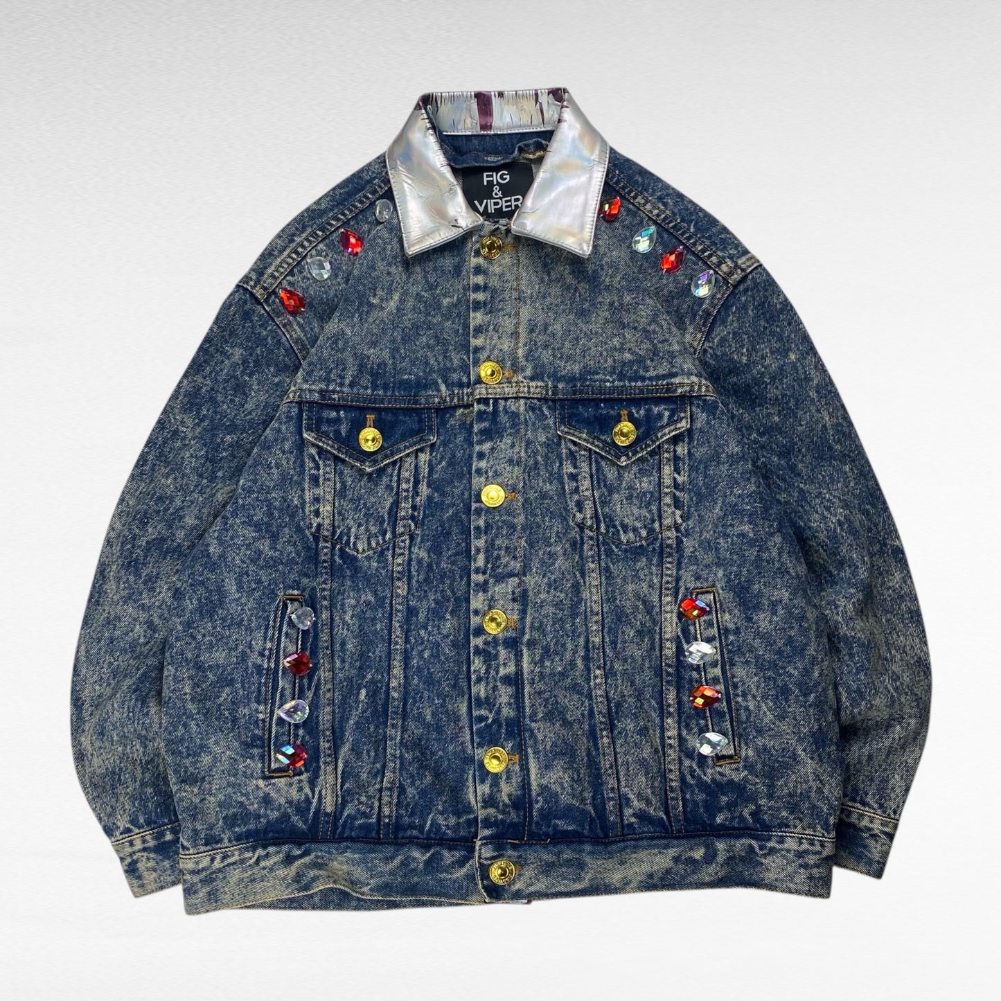 FIG&VIPER Denim Jacket Size L