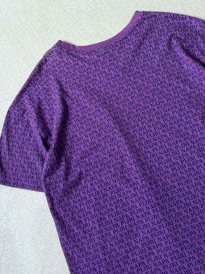Martine Rose x Napapijri Purple Cotton T-Shirt Size M