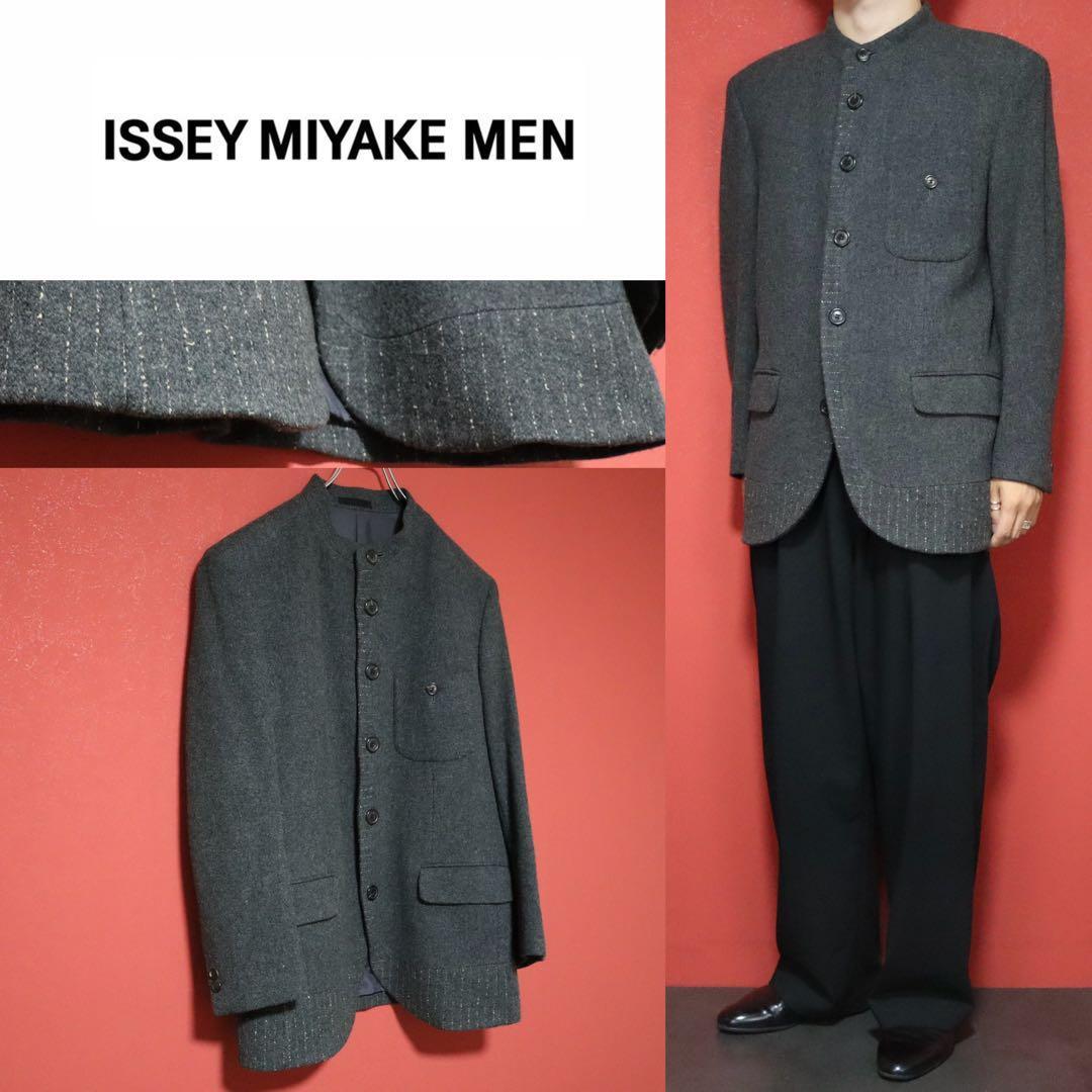 ISSEY MIYAKE MEN 97AW Mao Collar Reconstructed Blazer Size S